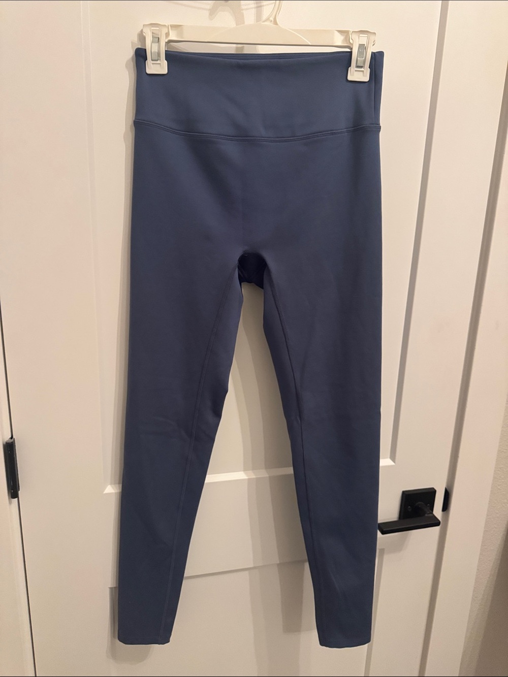 High-Waist Performance Leggings - Slate Blue
